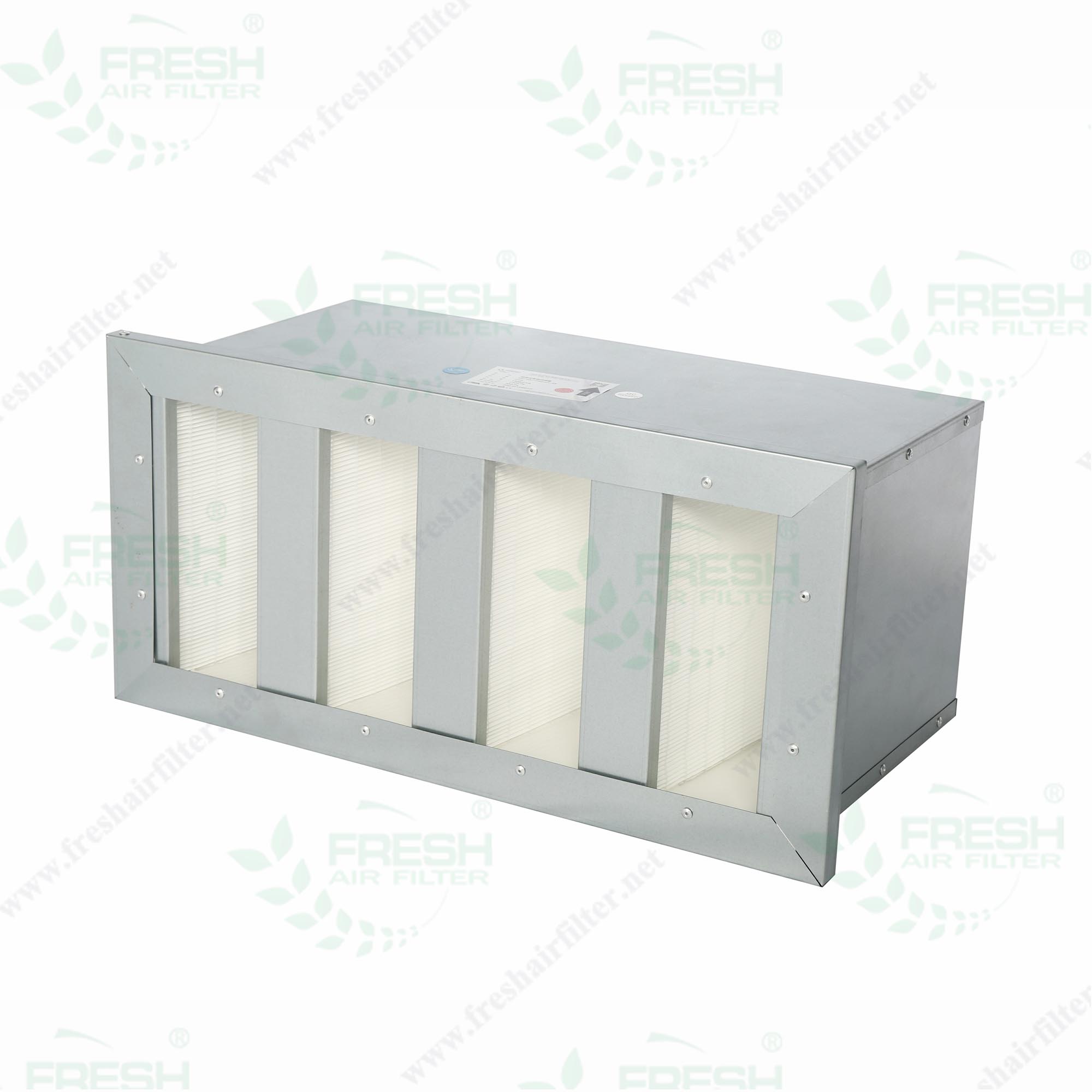 FRS-F4V592-G-E10-E0 Filtro de aire combinado de 4 celdas V-Bank