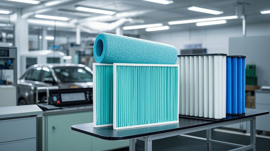 ¿Qué es un filtro de aire no tejido?