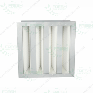 FRS-F4V592-G-E10-E0 Filtro de aire combinado de 4 celdas V-Bank