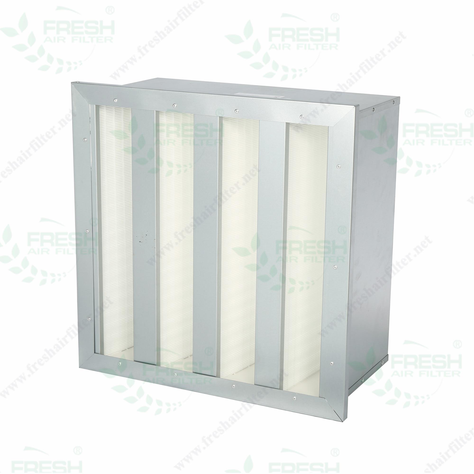 FRS-F4V592-G-E10-E0 Filtro de aire combinado de 4 celdas V-Bank