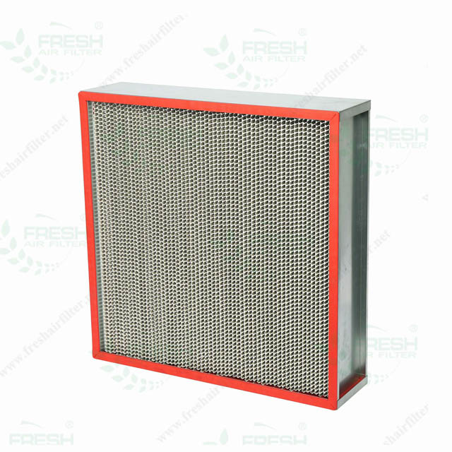 Aplicaci&oacute;n de sellador de filtro HEPA de alta temperatura